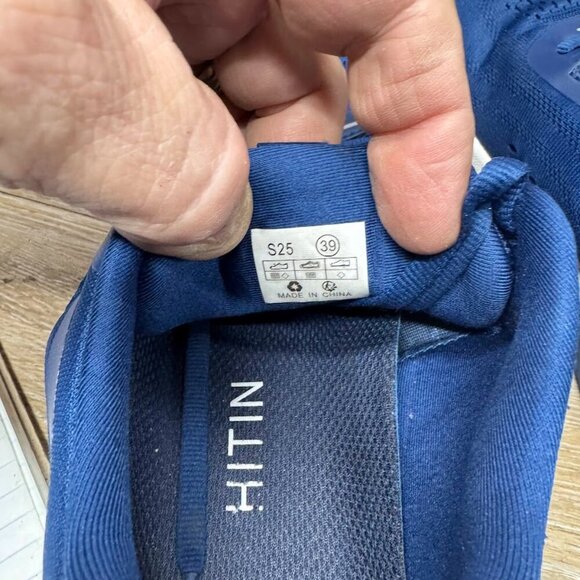 Whitin Zero Drop Wide Toe Box Blue Athletic Shoes Women's Size EU 39 - Picture 5 of 7